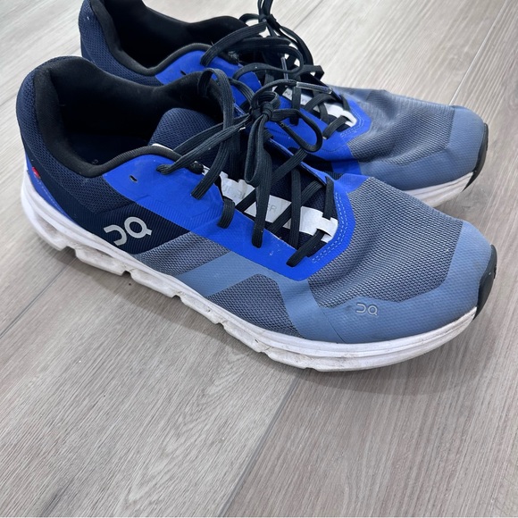 On cloud Cloudrunner sneaker Men’s sneaker size 12 in metal midnight blue black - Picture 4 of 8